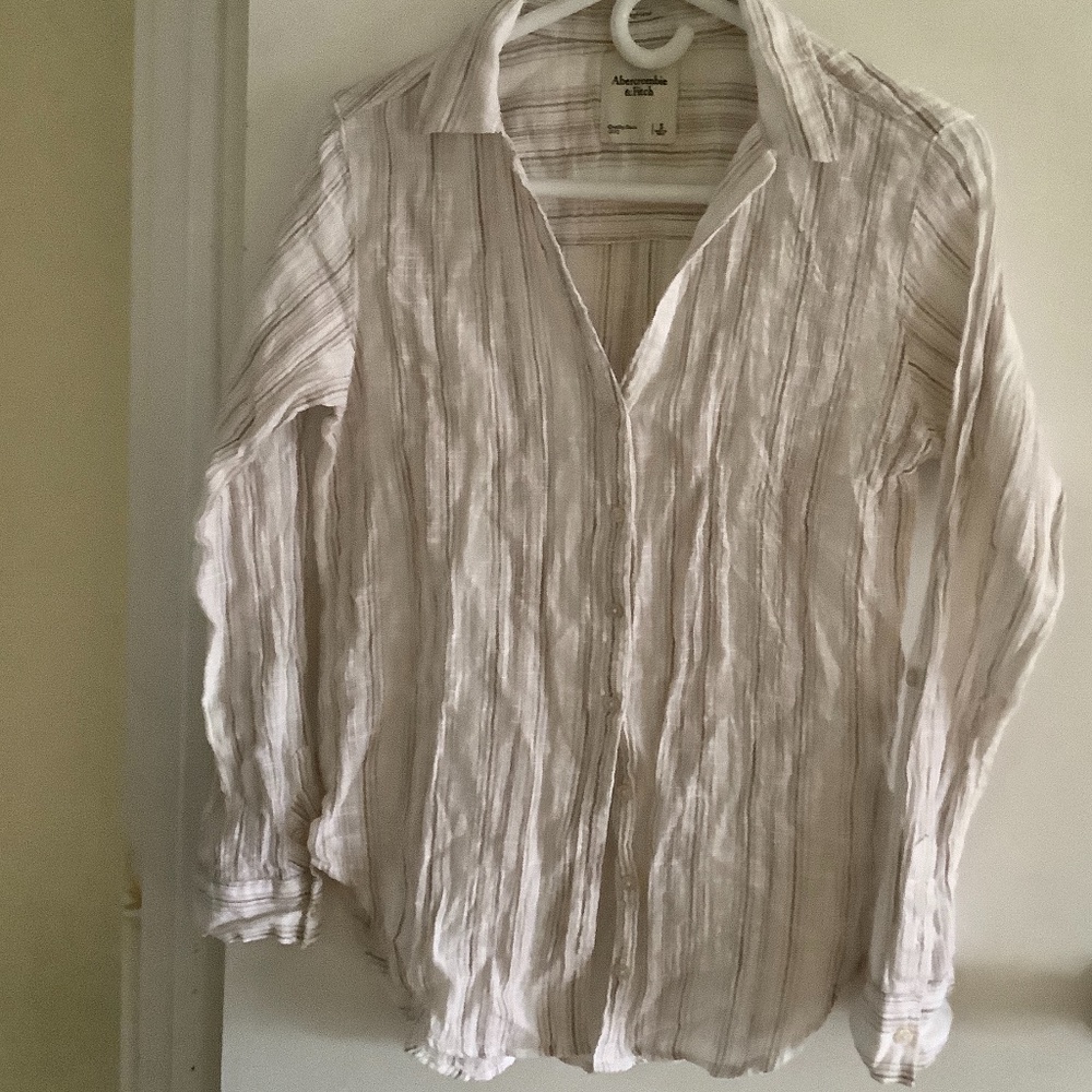 Abercrombie & Fitch boyfriend blouse